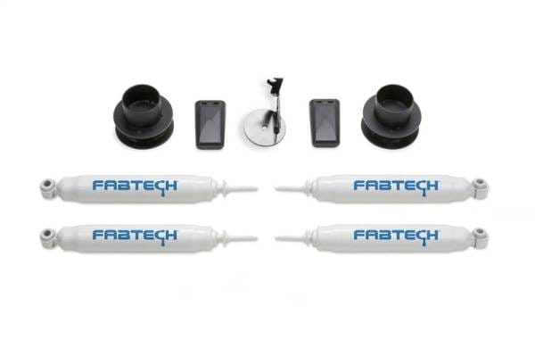Fabtech 19-20 Ram 2500 4WD 2.5in Coil Spacer Kit w/ Performance Shocks