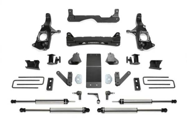 Fabtech 11-19 GM 2500HD 2WD/4WD 4in Basic Sys w/Dlss Shks