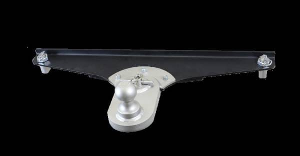Gen-Y 2024 GM Short Bed GoosePuck 5in Offset Ball Puck Mount 25K Towing w/Ext Ball Assembly