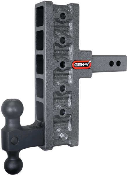 Gen-Y Mega Duty 2in Shank 7.5in Offset Drop 2K TW 16K Hitch w/GH-051 Dual-Ball