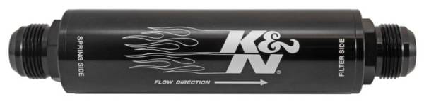 K&N 2in OD x 9in L 16AN 74 Micron In-Line Fuel/Oil Filter