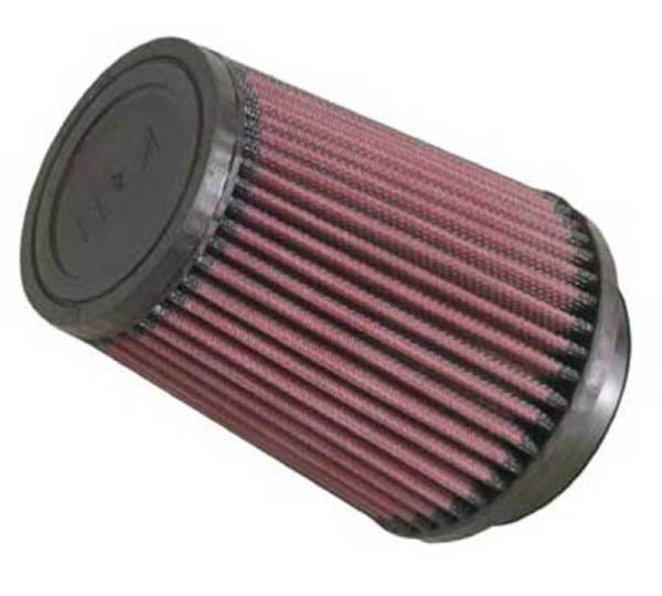 K&N Filter Universal Rubber Filter 3 Flange 4 1/2 Base inch 3 1/2 inch Top 5 3/4 inch Height