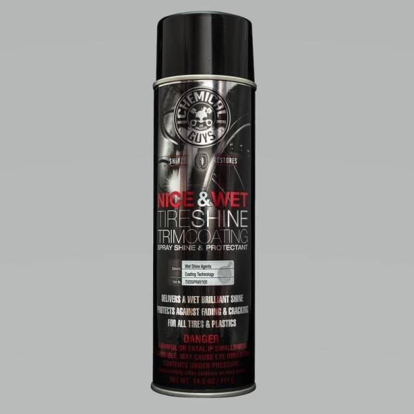 Chemical Guys Nice & Wet Tire Shine Protective Coating for Rubber/Plastic (Aerosol)