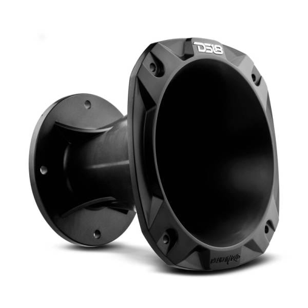 DS18 2in Bolt-On Throat Horn 35 Degree 4.84in Depth Black Plastic