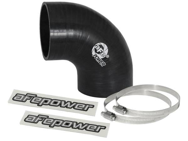 aFe Magnum FORCE Intake Coupling Kit (3 IN ID x 90-Deg.) Elbow Coupler - Black