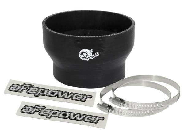 aFe Magnum FORCE Intake Coupling Kit (4-1/3 IN ID to 3-1/2 IN ID x 2-3/4 IN L) Straight Black
