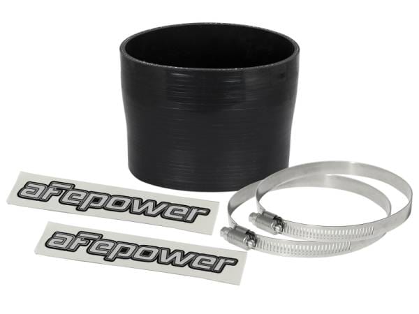 aFe Magnum FORCE (3-3/4in ID to 3-1/2in ID x 3in L) Straight Reducing Coupler - Black