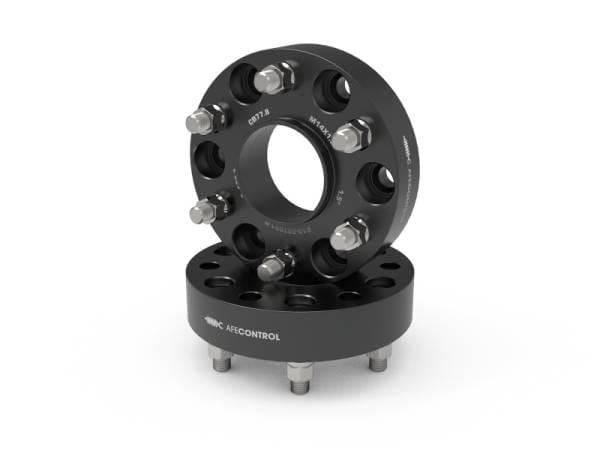 aFe CONTROL Billet Aluminum Wheel Spacers 6x5.5mm / CB 77.8mm / 1.5in - 19-25 RAM 1500