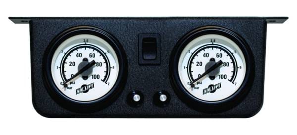 Air Lift Dual Gauge Panel Assembly for 25812