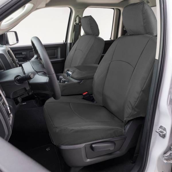 Covercraft 16-24 Chevrolet Express/GMC Endura PrecisionFitFront Row Seat Covers - Charcoal/Charcoal