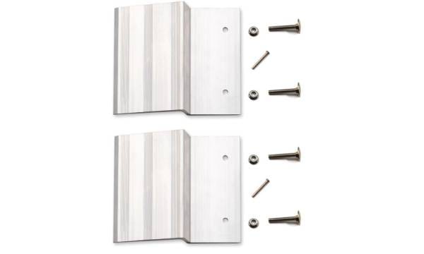 Lund Universal Ramp Kit For 2X8in To 2X10in Planks 9X7.5X2.25in - Silver