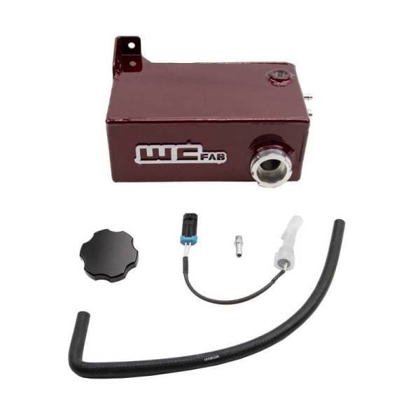 Wehrli 11-16 Chevrolet 6.6L LML Duramax OEM Placement Coolant Tank Kit - Bronze Chrome