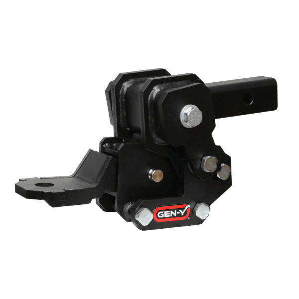 Gen-Y VOYAGER 4.75in 300lb Cargo TW 700lb Towing TW 7K Overall Hitch w/GH-103705 Platinum Ball Mount