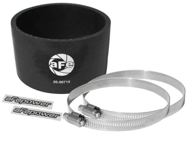 aFe Magnum FORCE Intake Coupling Kit (4 IN ID x 2-1/2 IN L) Straight Coupler - Black