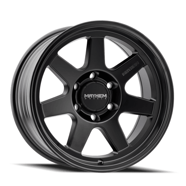 Mayhem 8307 Convoy 17x9 / 5x127 BP / -6mm Offset / 78.1mm Hub Satin Black Wheel