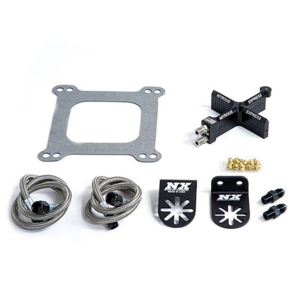 Nitrous Express Covert Crossbar Pro Power Plate Conversion (4150 Flange) 100-500HP