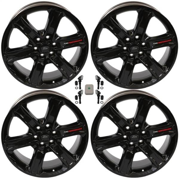 Ford Racing 15-23 F-150 22x9.5in Wheel Kit - Gloss Black