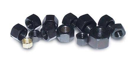 ARP 7/16-14 Black Coarse Hex Nut Kit