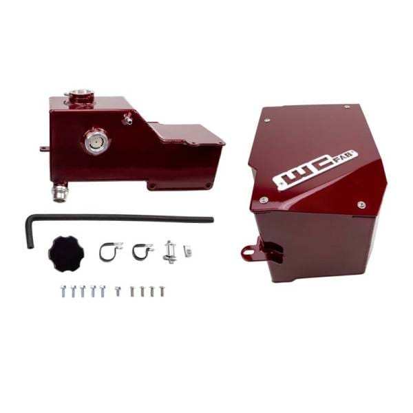 Wehrli 17-24 6.7L Power Stroke Coolant Tank and Battery Box Kit - Gloss Black