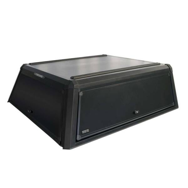 Westin EXP Truck Cap COMPLETE KIT A + BS (21-25 Ford F-150/Lightning/Raptor CC 5.5ft. Bed) - Black