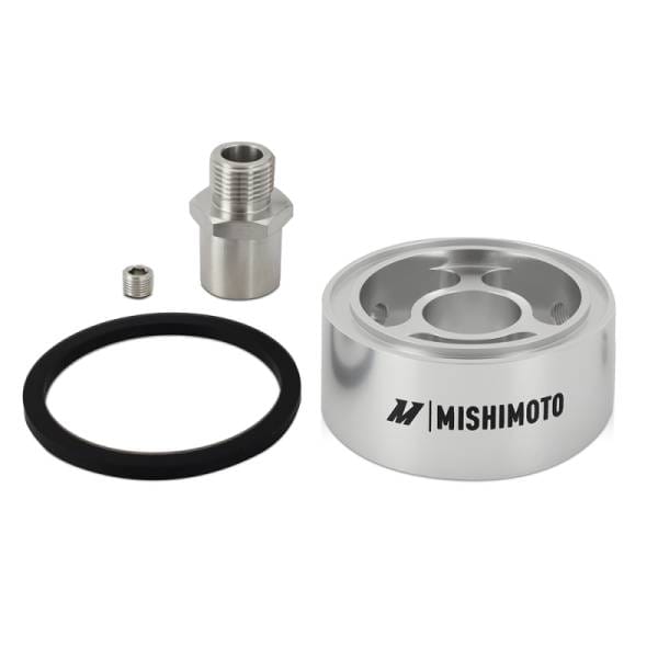 Mishimoto Oil Filter Spacer 32mm 3/4 - 16 Thread - Silver