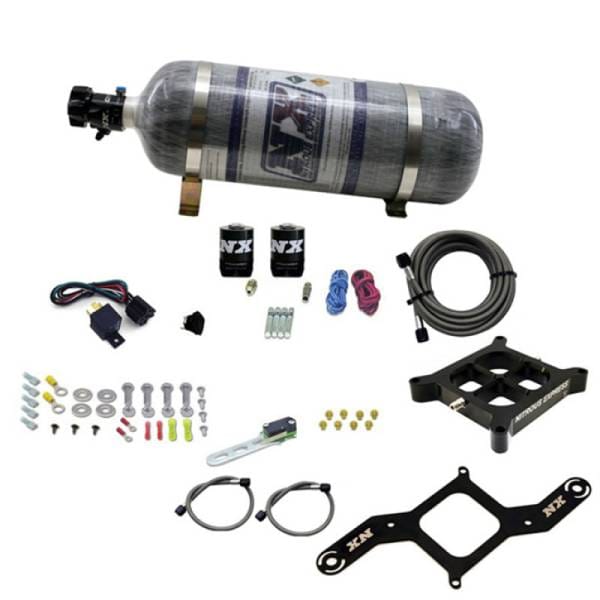 Nitrous Express 4500 Covert Crossbar Plate System Pro Power 100-500HP (12lb Bottle)