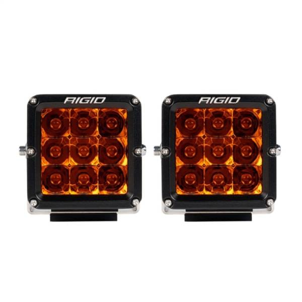 Rigid Industries D-XL Pro Spot Lens - Amber (Pair)