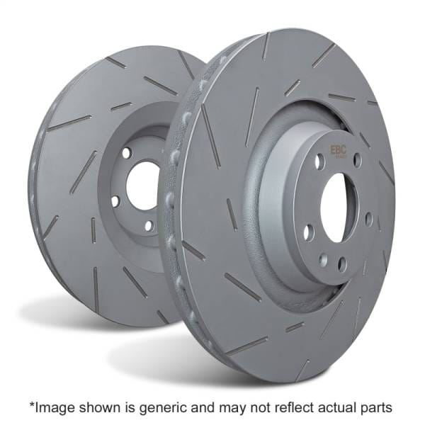 EBC 21-22 Chevrolet Colorado 2.5L Front USR Slotted Rotors