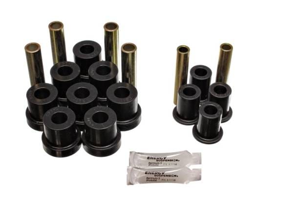 Energy Suspension GM 4Wd Front Spring & Shackle Bushing - Black