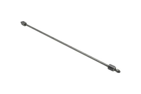 Fleece Performance 22in High Pressure Fuel Line (8mm x 3.5mm Line, M14x1.5 Nuts)