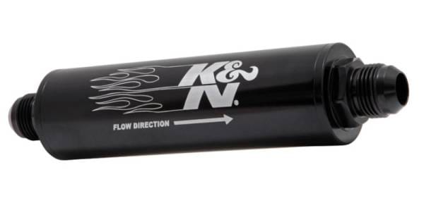 K&N 2in OD x 9in L 10AN 74 Micron In-Line Fuel/Oil Filter
