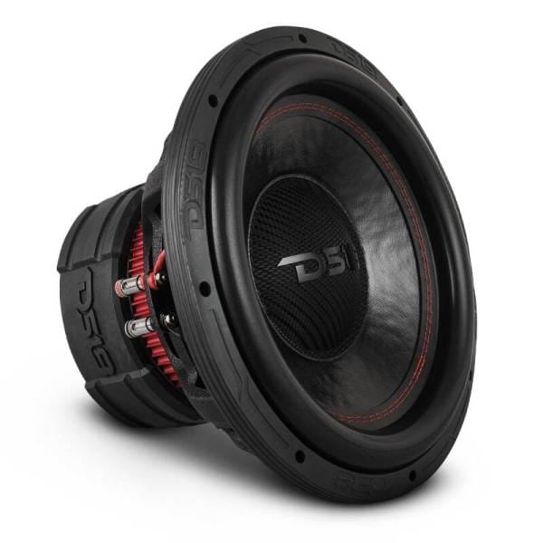 DS18 12in 1500 Watts RMS 4+4 ohm DVC Quad Stacked Magnet Reinforced Cone Subwoofers