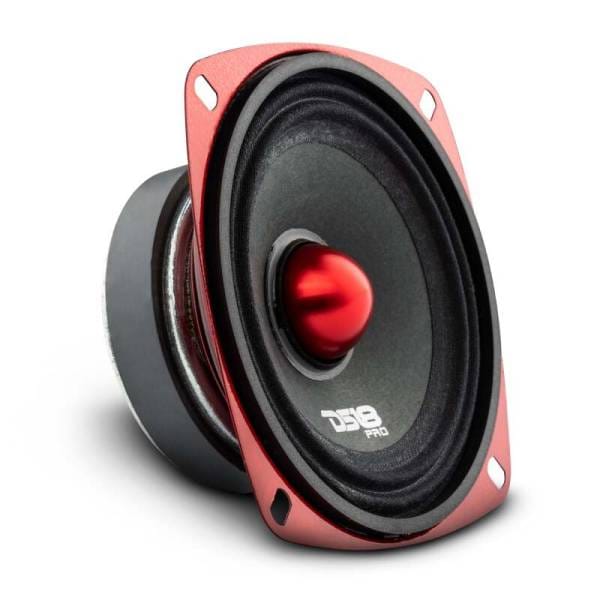 DS18 4in 100 Watts RMS 4 ohm Mid-Range Bullet Shallow Loudspeaker
