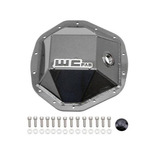 Wehrli 20-24 GM Duramax - 19-23 Ram HD Rear Differential Cover - Grey