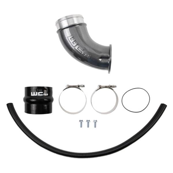 Wehrli 01-04 Duramax LB7 4in High Flow Intake Horn - Kiwi Green