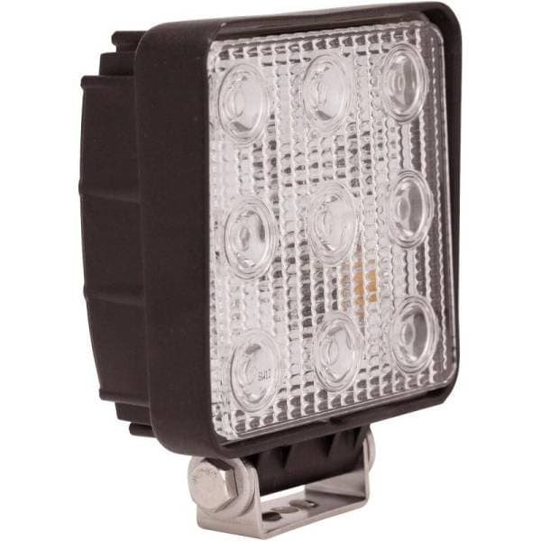 Westin LED Work Utility Light Square 4.6 inch x 5.3 inch Spot w/3W Epistar - Black