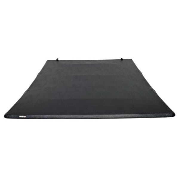 Westin 99-16 Ford F-250/350 Super Duty 6.75ft. Bed Soft Tri-Fold Tonneau Cover - Black