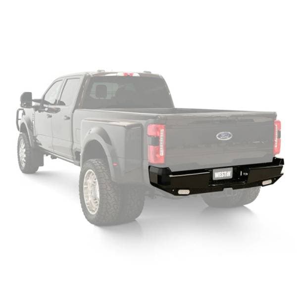 Westin 23-25 Ford F-250/350/450/550/600 HDX Bandit Rear Bumper - Black
