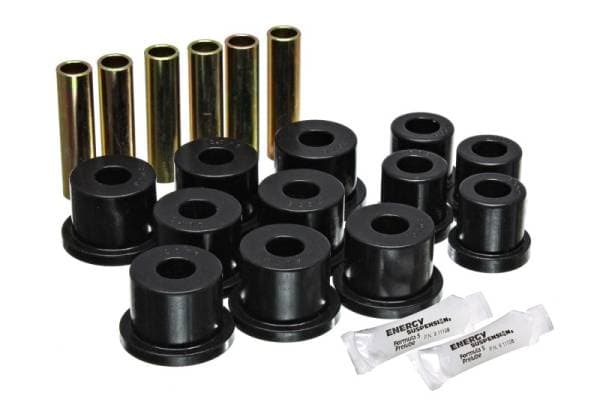 Energy Suspension GM Rear Spring & Shackle - Black