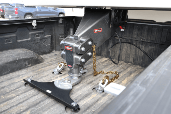 Gen-Y Phantom-X 2.5in Solid Shank 5in Drop 1.6K TW 16K Hitch w/GH-051 Dual-Ball