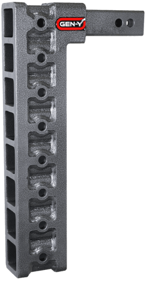Gen-Y Mega Duty 2in Shank 17.5in Drop 1.5K TW 10K Hitch w/GH-0100 Stabilizer Kit