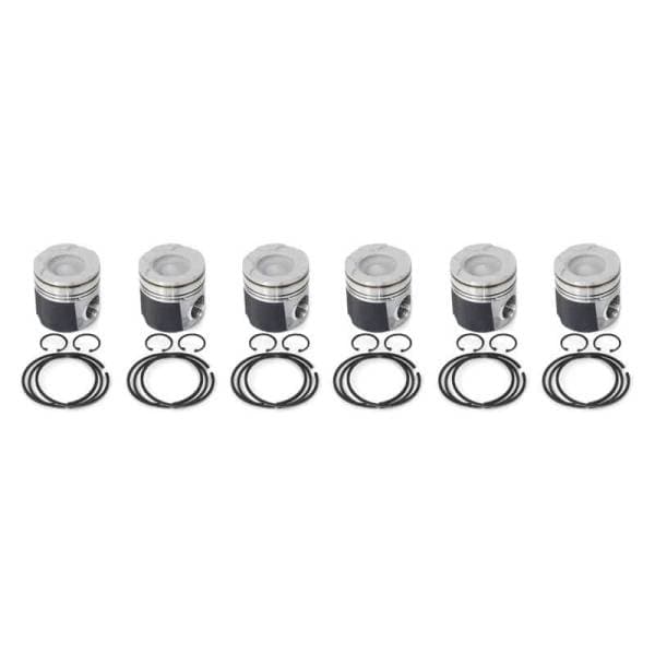 Industrial Injection 04.5-07 Dodge 24V .020 Oversized Piston w/Rings Wrist Pins / Clips(Set)
