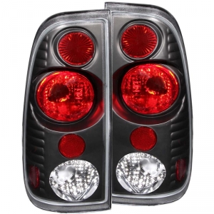 ANZO FORD SUPER DUTY TAILLIGHTS (BLACK)|1999-2007 FORD SUPER DUTY 1
