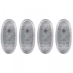 ANZO CLEAR LED FENDER LIGHTS|2011-2016 FORD SUPER DUTY 1