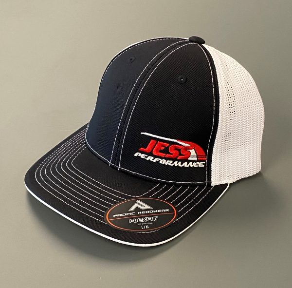 Black and white JP hat